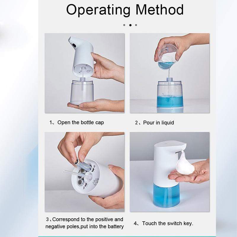 Automatische Contactloze Schuimzeepdispenser