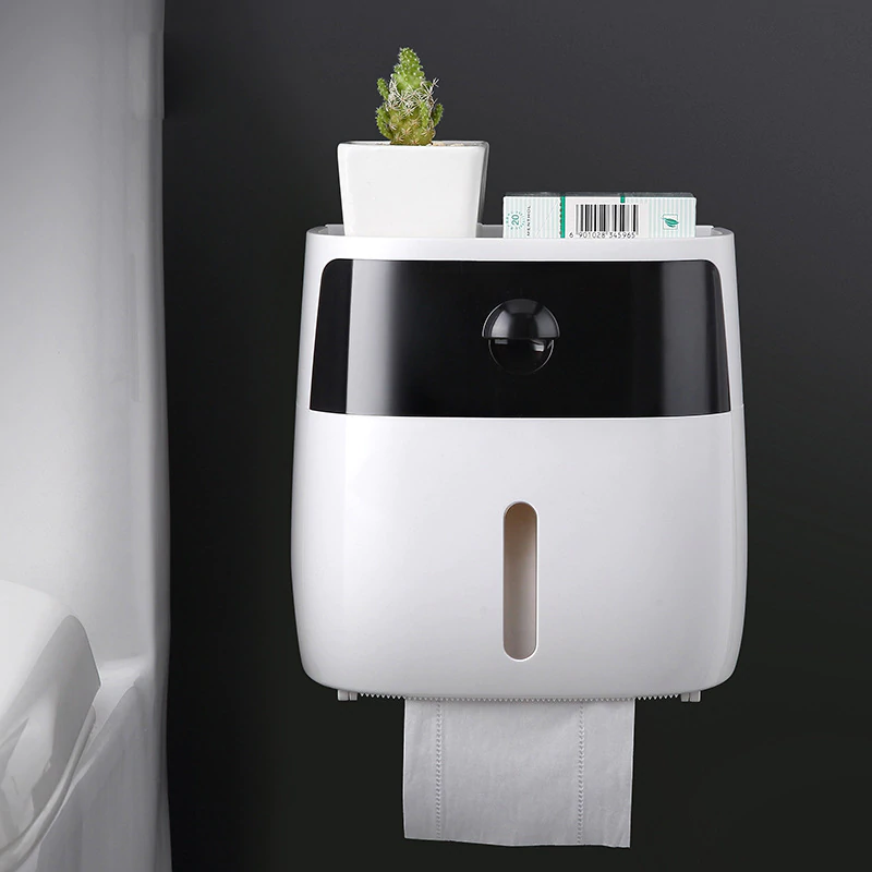 Waterdichte toiletrolhouder voor wandmontage