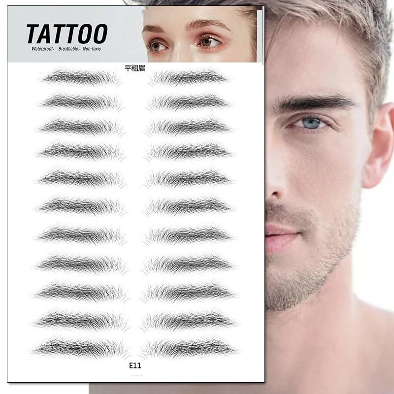 4D Waterdichte Wenkbrauw Tattoo Stickers